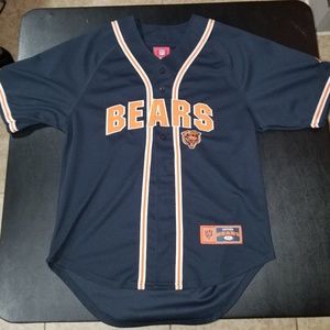 chicago bears baseball jersey